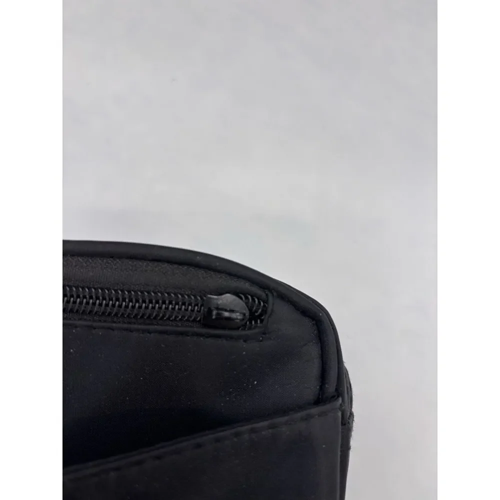 Protégé, Black Nylon Fanny Pack Missing 1 Zipper Pull LNWOT (1102) Not Crossbody
